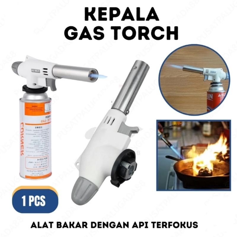 Jual Kepala GasTorch //Portable Flame Gun Las api Pemantik Korek BBQ ...