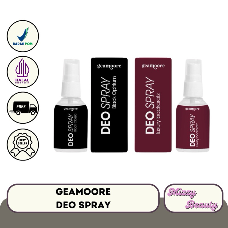 Jual [Free Gift] DEO SPRAY GEAMOORE / DEO SPRAY TAWAS/ DEODORAN TAWAS