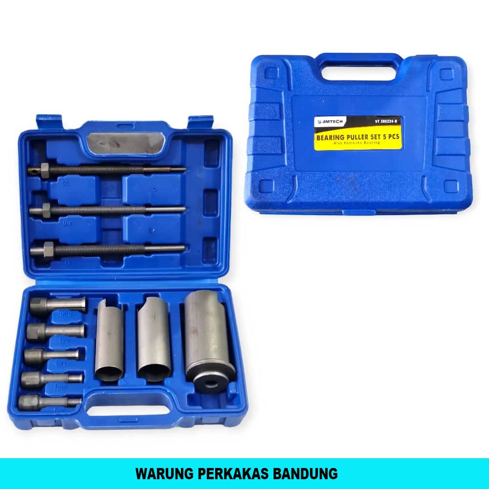 Jual TREKER BEARING PULLER SET 5 PCS AMTECH VT305224B / ALAT PEMBUKA