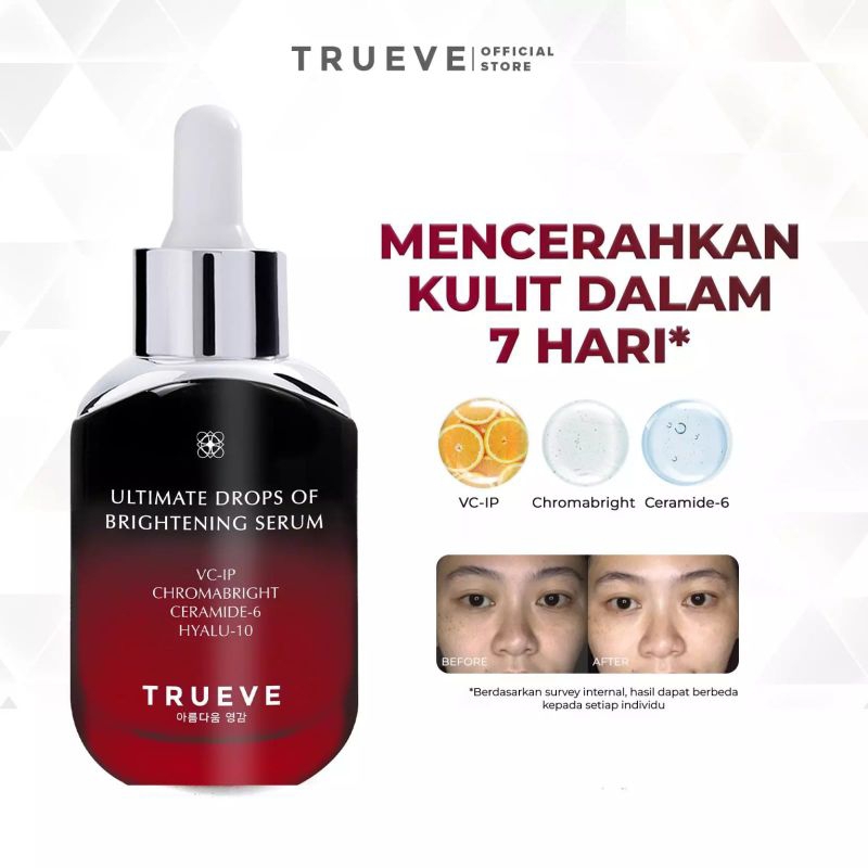 Jual Trueve Ultimate Drops of Brightening Serum 30 ml. Serum wajah ...