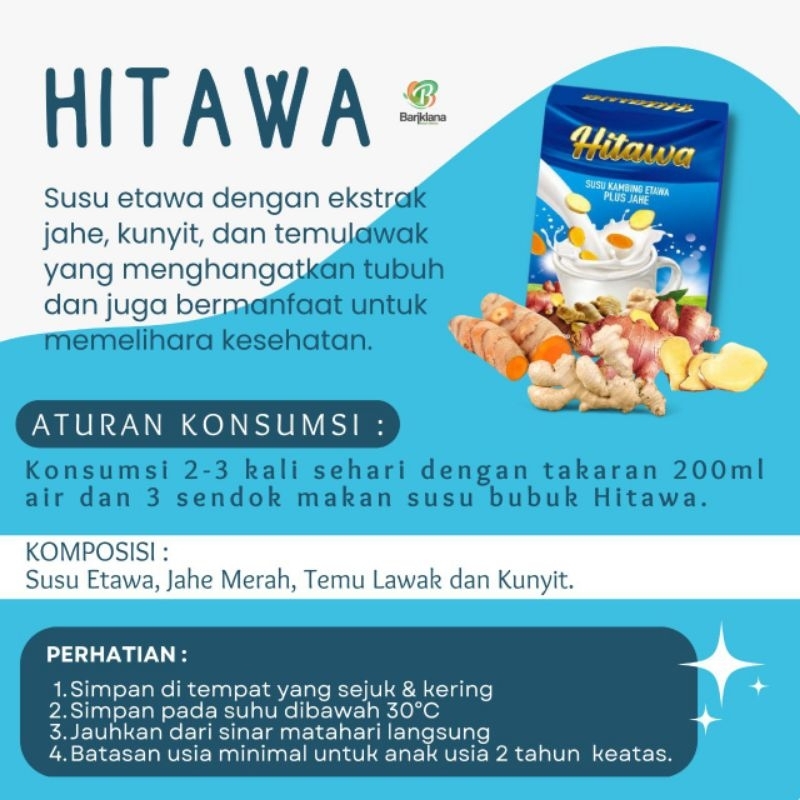 Jual Susu etawa plus jahe Hitawa | Shopee Indonesia