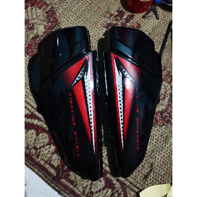 Jual BOK AKI RX KING NEW PEREDAM 2008 2009 MERAH TUTUP AKI SET LIS