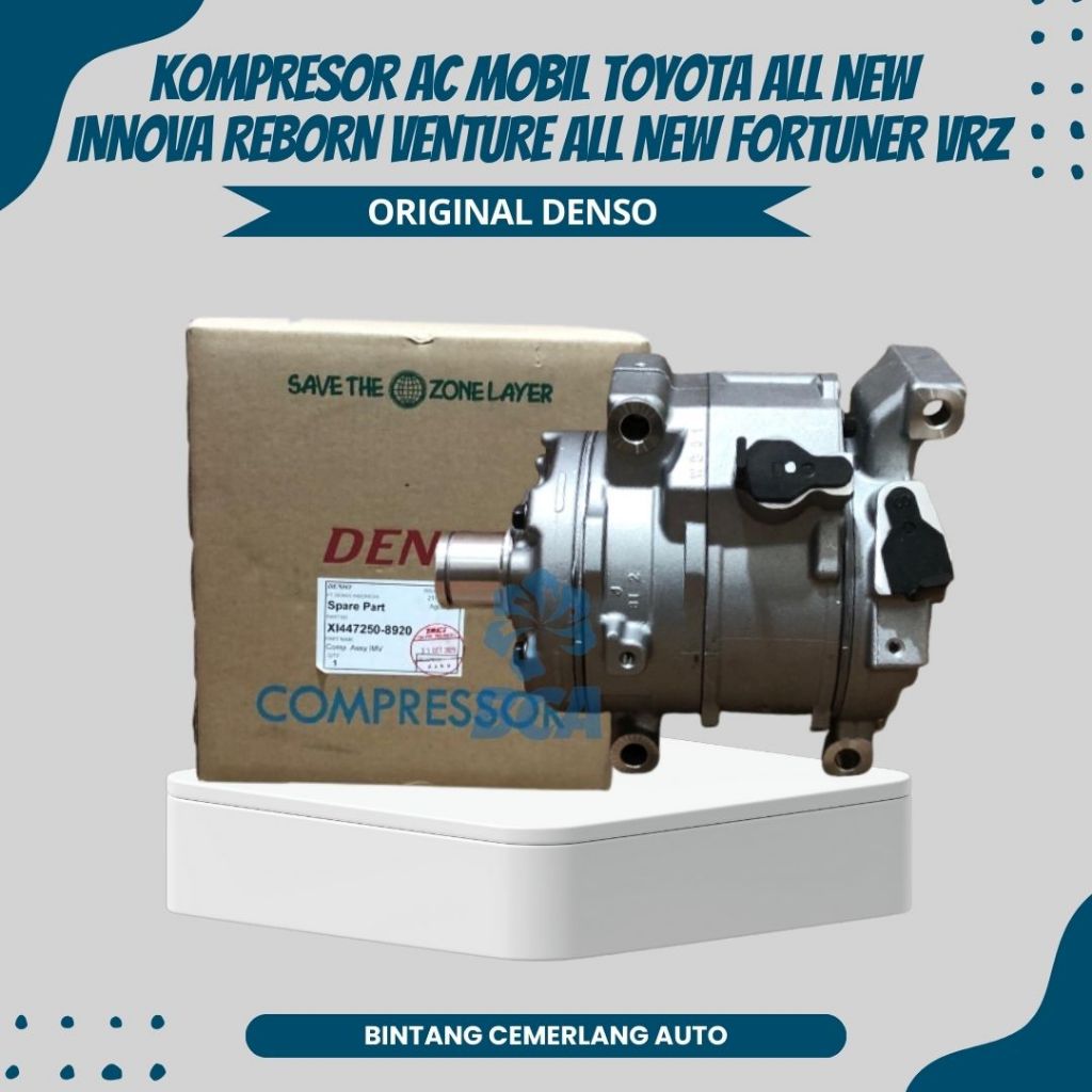 Jual COMPRESSOR KOMPRESOR AC Mobil Toyota All New Innova Reborn Venture ...