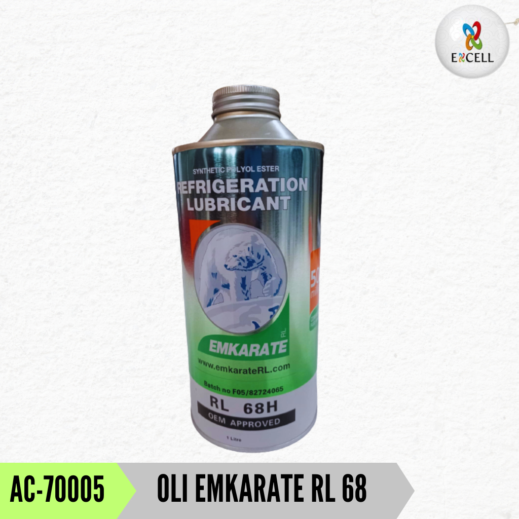 Jual Oli Oil Emkarate 1 Liter Rl 68h Rl 32h | Shopee Indonesia