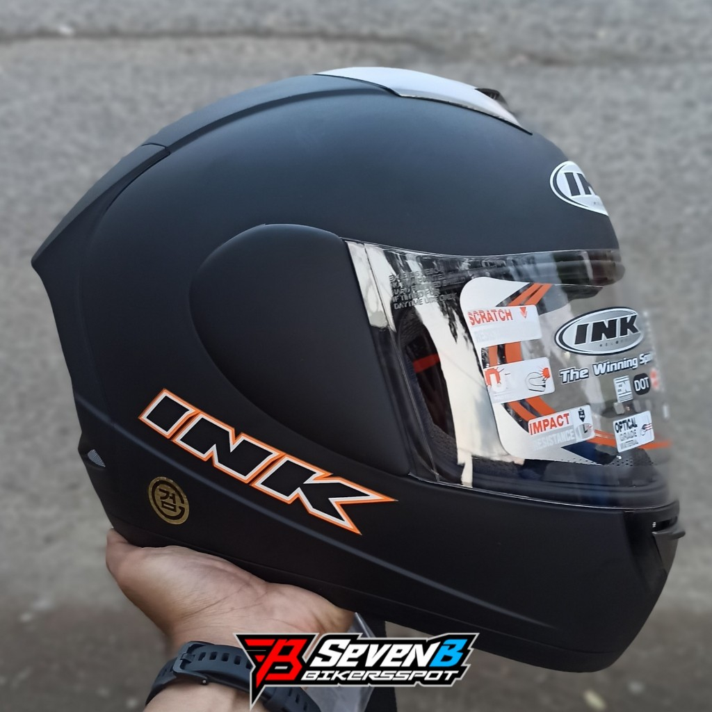 Jual HELM INK CL MAX FULL FACE ORIGINAL SNI | Shopee Indonesia