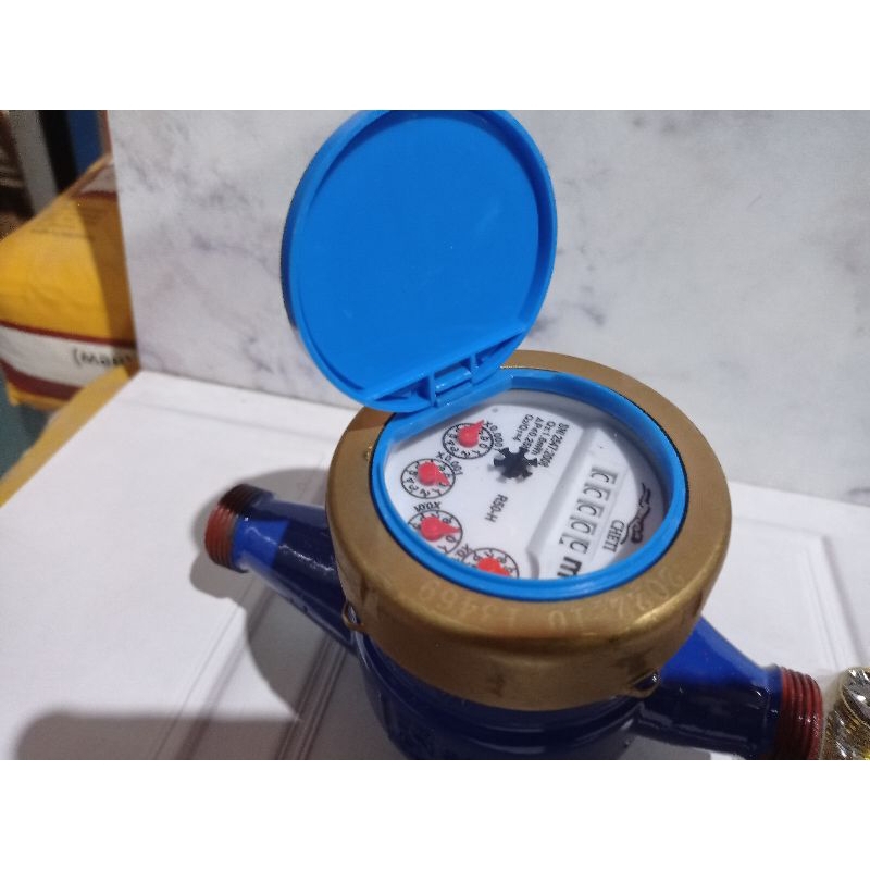 Jual Meteran Air Ukuran Inchi Alat Ukur Pemakaian Air Pam Rumah Dan Industri Murah Shopee