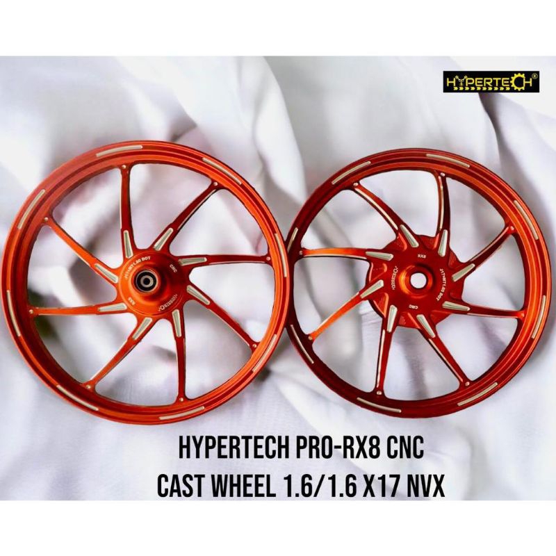 Jual HYPERTECH PRO RX8 AEROX 155 SIZE 160/160-17 / VELG TERBARU ...