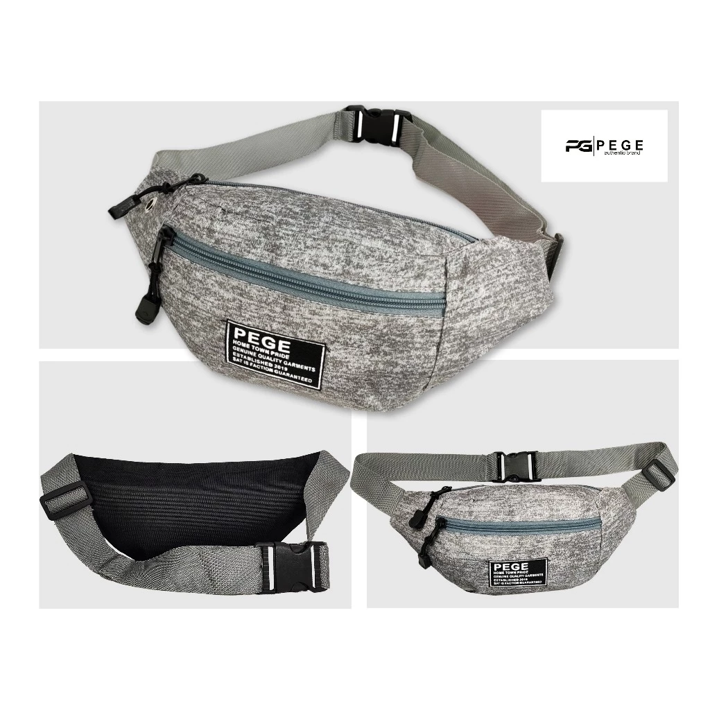 Tas Pinggang Waistbag Denim Pria Wanita