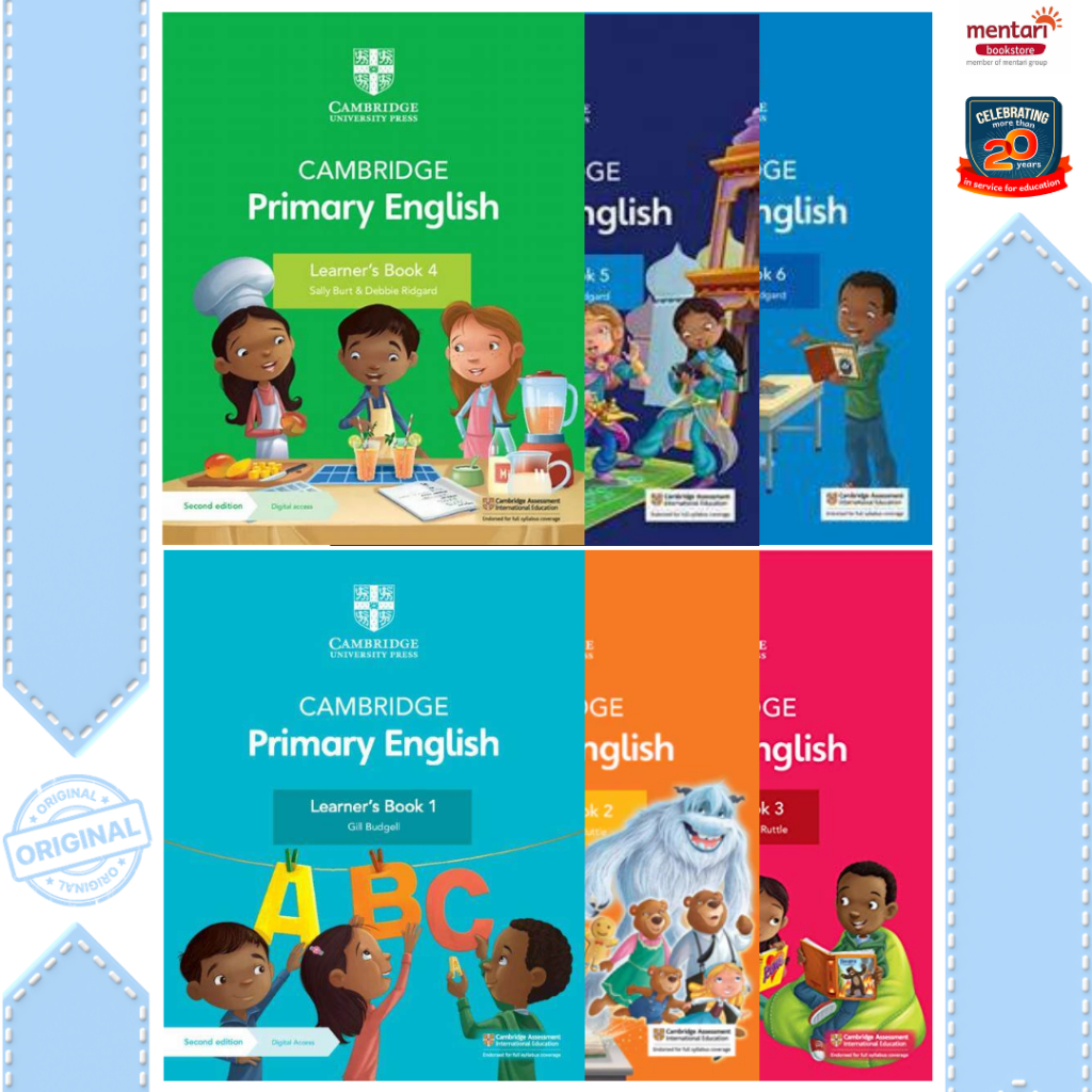 Jual Cambridge Primary English Book W/ Digital (1Y) (2nd Edition ...