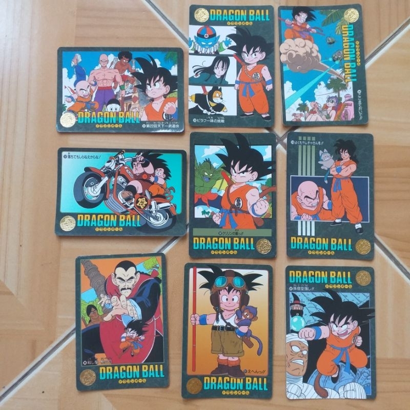 Jual Kartu Dragon Ball Vintage Pp Visual Adventure 1990 An Bandai ...