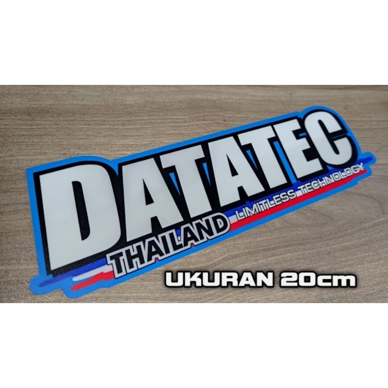 Jual Stiker DATATEC besar 20cm cocok untuk mobil diesel cumi darat ...
