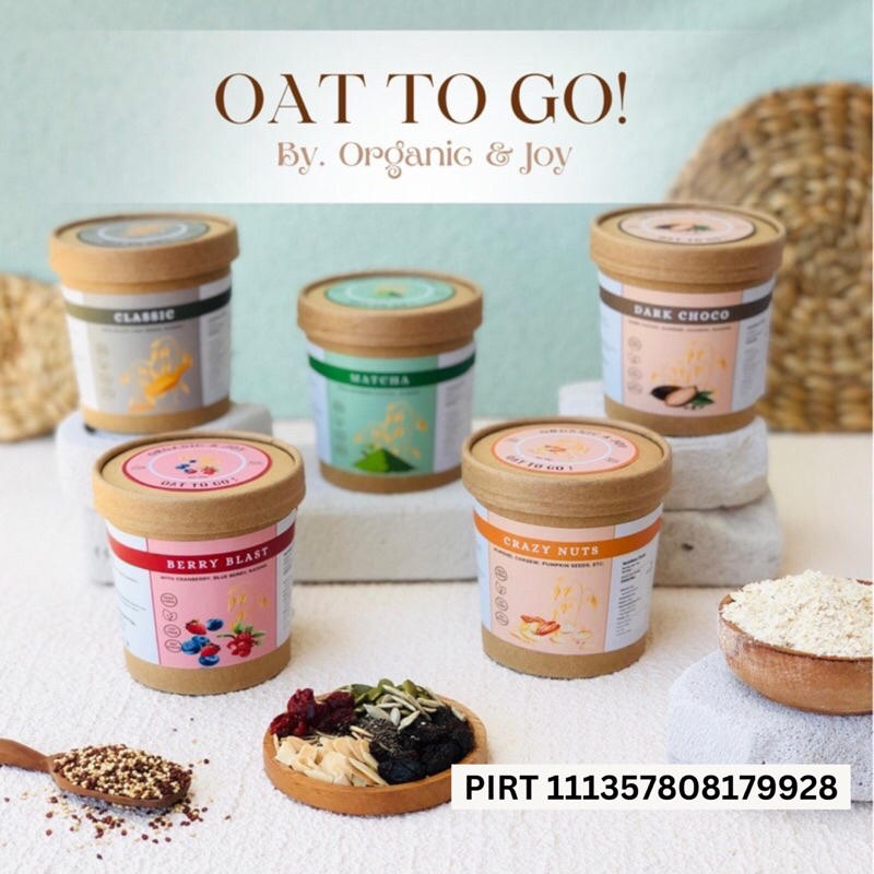 Jual Oat To Go! Instant Oat in a cup (All Variant,instan muesli,oat