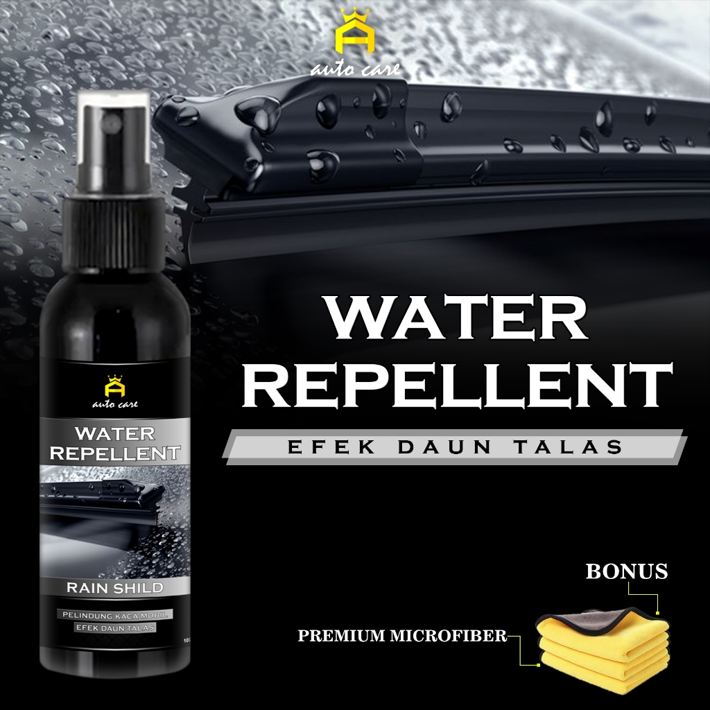 Jual Efek Daun Talas Kaca Mobil Water Repellent Semi Nano Cairan 