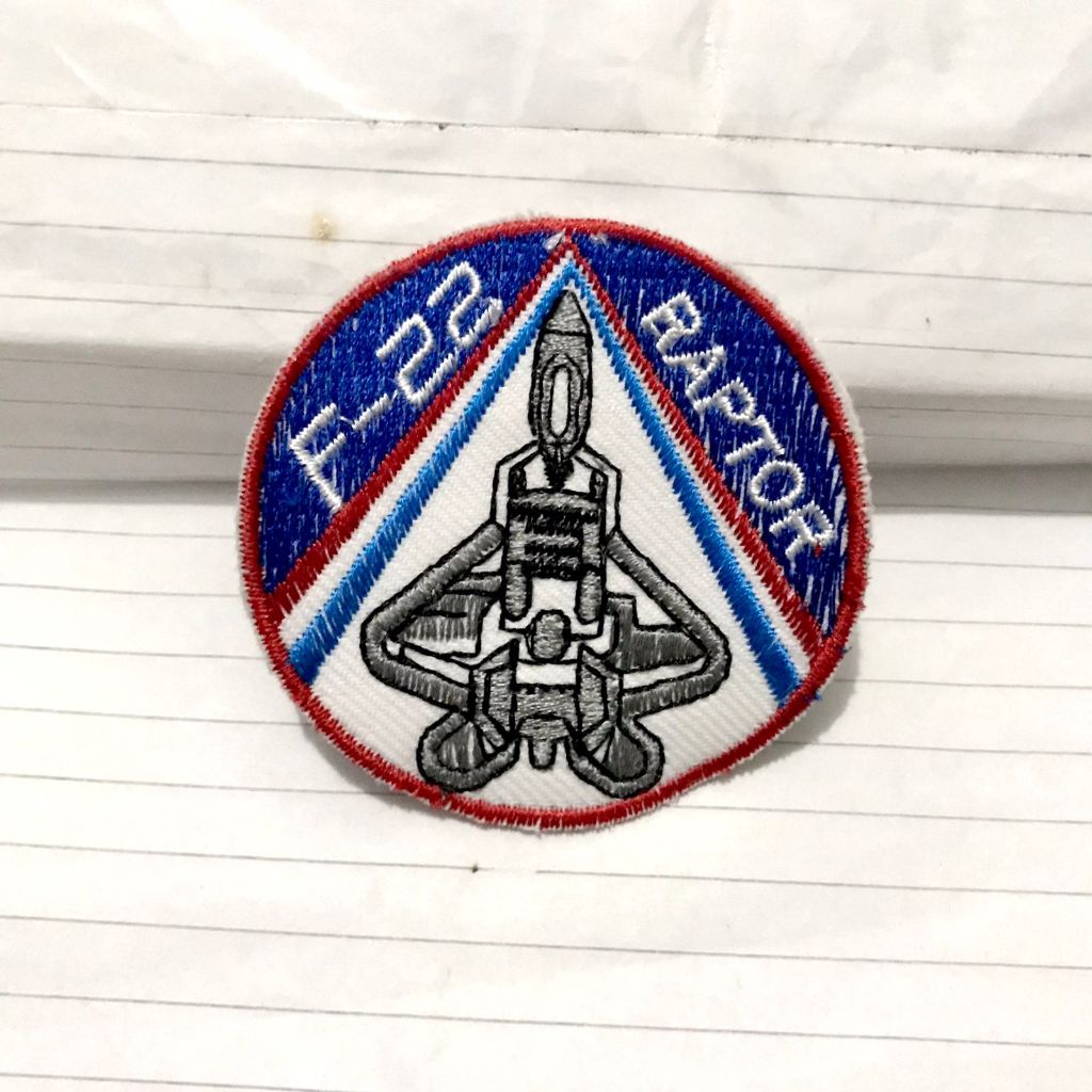 Jual Patch Bordir Pesawat Bulat F22 Raptor | Shopee Indonesia