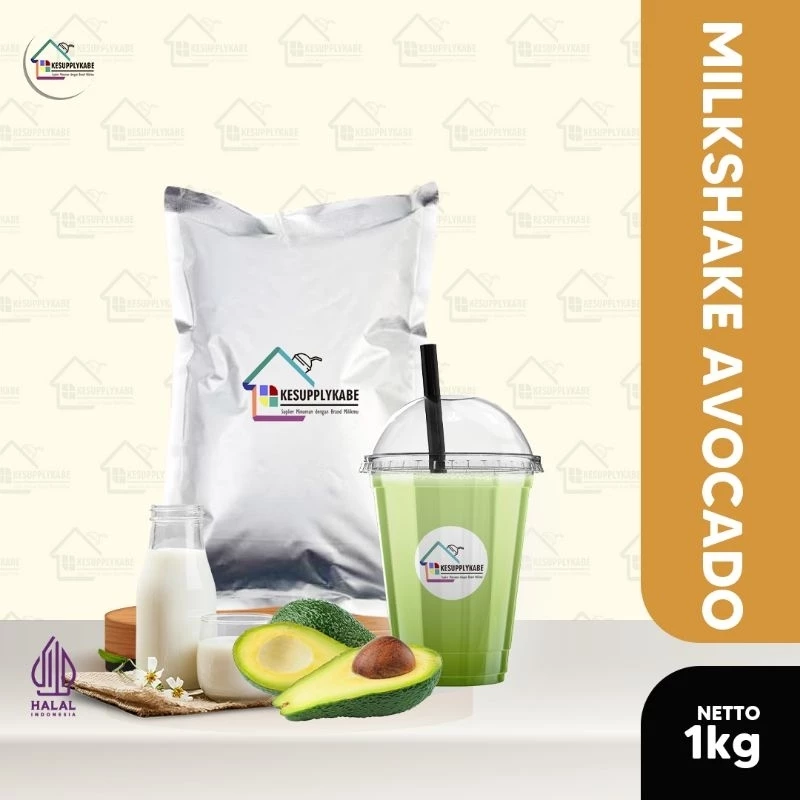 Bubuk Minuman Premium Aneka Rasa MIX (MILKSHAKE Avocado Powder)