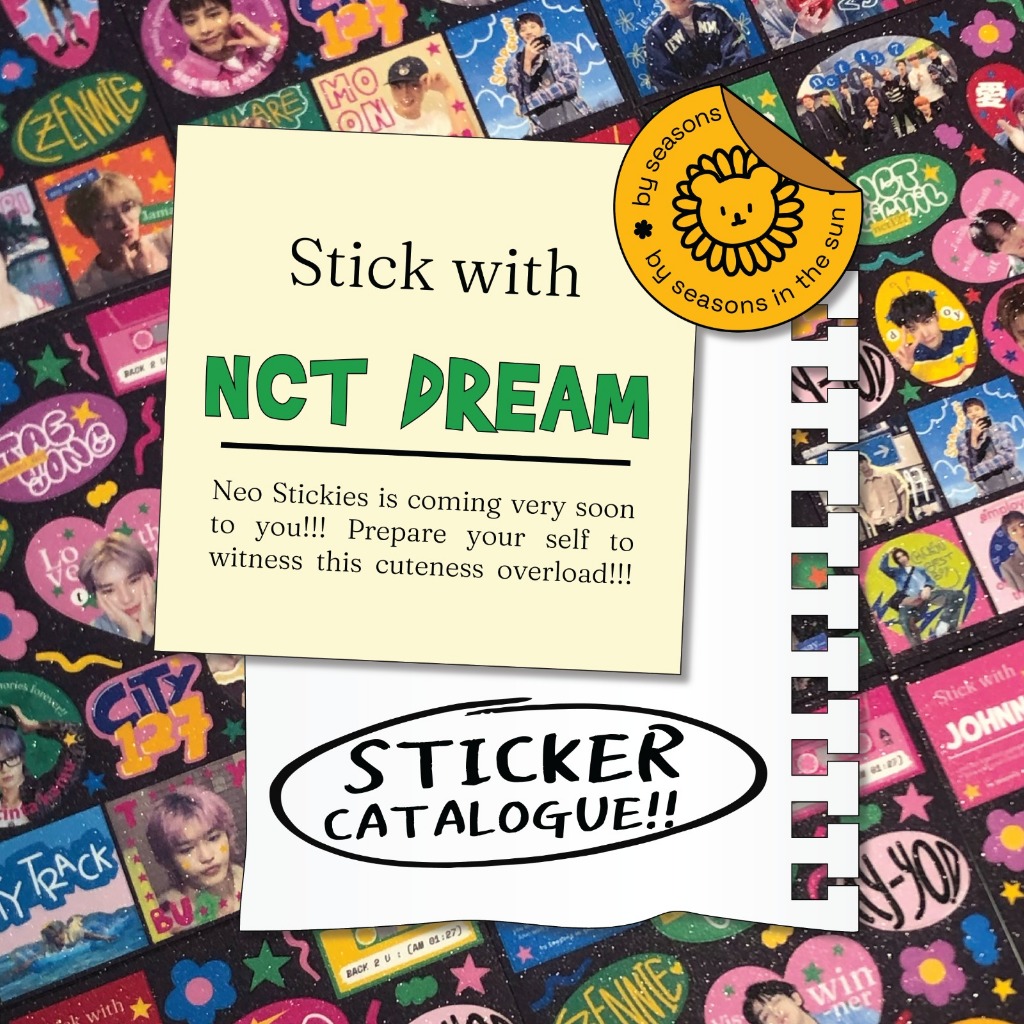 Jual Stick with NCT Dream Series Sticker | Shopee Indonesia