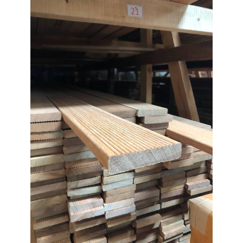 Jual Decking Bengkirai/lantai kayu bengkirai/390cm | Shopee Indonesia