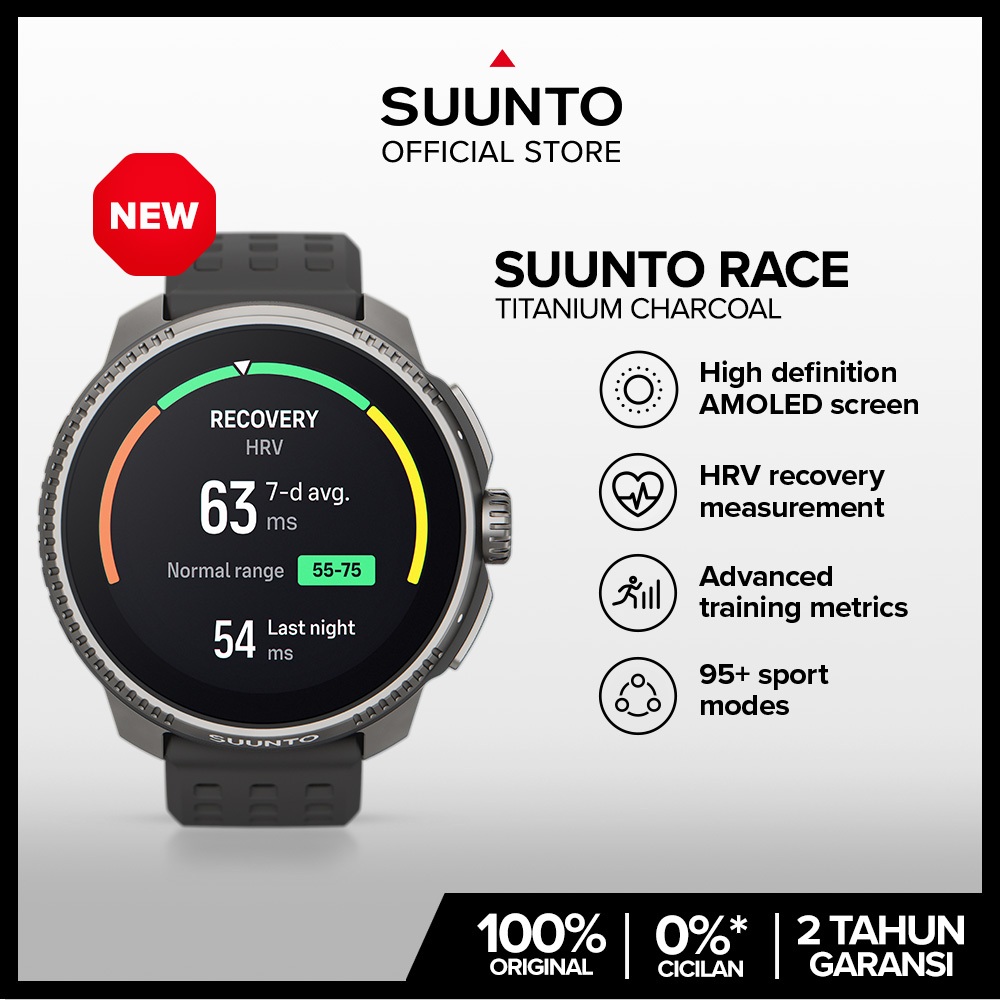 Suunto Race Titanium Charcoal