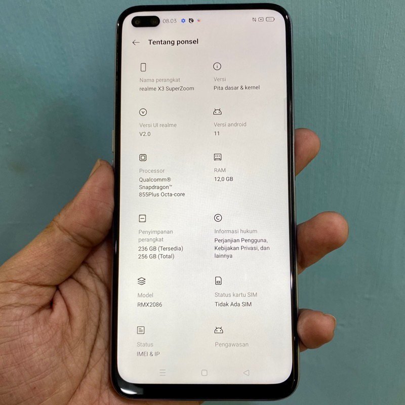 Jual realme x3 superzoom ram 12 / 256 resmi full ori | Shopee Indonesia
