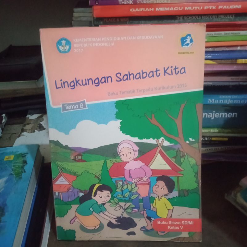 Jual buku tematik terpadu kelas 5 sd/mi tema 8 | Shopee Indonesia