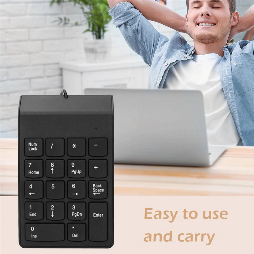 Jual Keyboard Numeric Keypad Angka Pad Numpad USB Mini Numerik - K24 ...