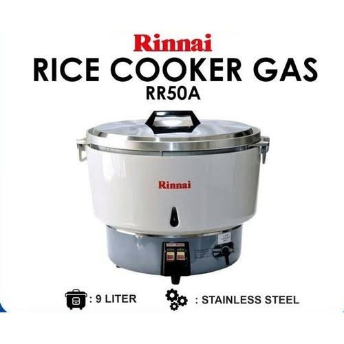 Jual RINNAI Gas Rice Cooker 10 Liter RR 50A | Shopee Indonesia