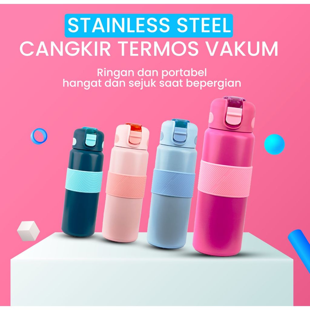 Jual tumbler lock n lock / tumbler aesthetic korea / tumber stainless