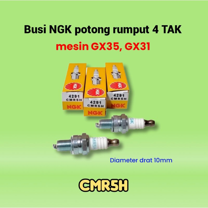 Jual Busi NGK 4 TAK sprak plug mesin potong rumput | Shopee Indonesia