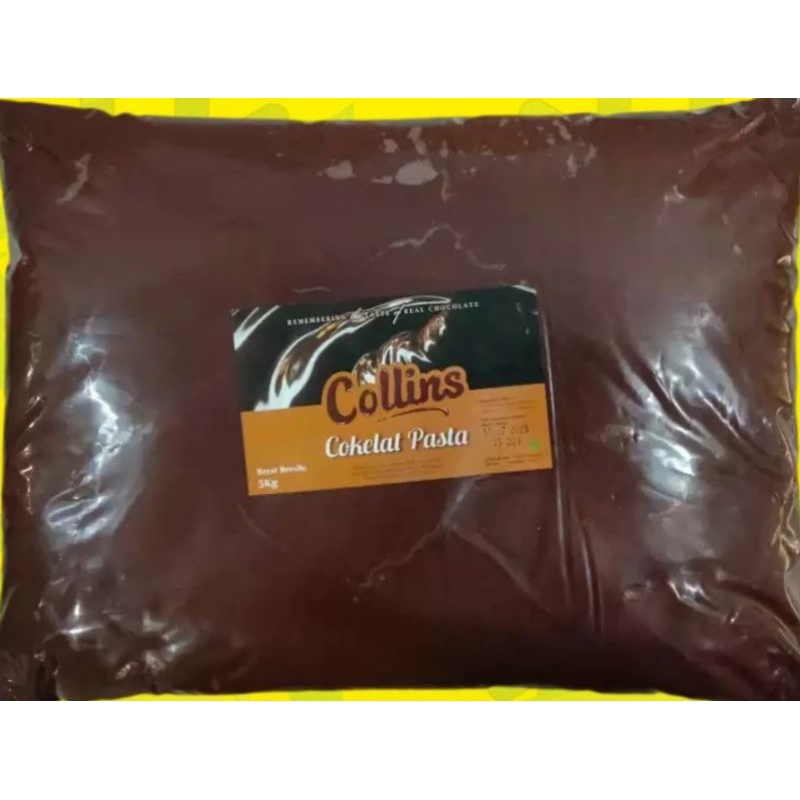 Jual COLLINS COKLAT PASTA REPACK/SELAI COKLAT TIMBANG 250GR DAN 500GR ...