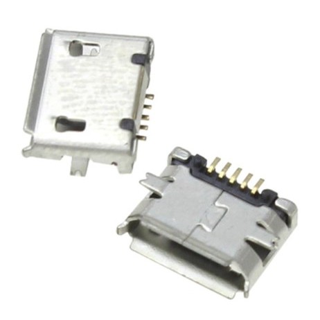 Jual SOCKET MICRO USB CONNECTOR FEMALE SOKET MIKRO KONEKTOR CHARGE ...