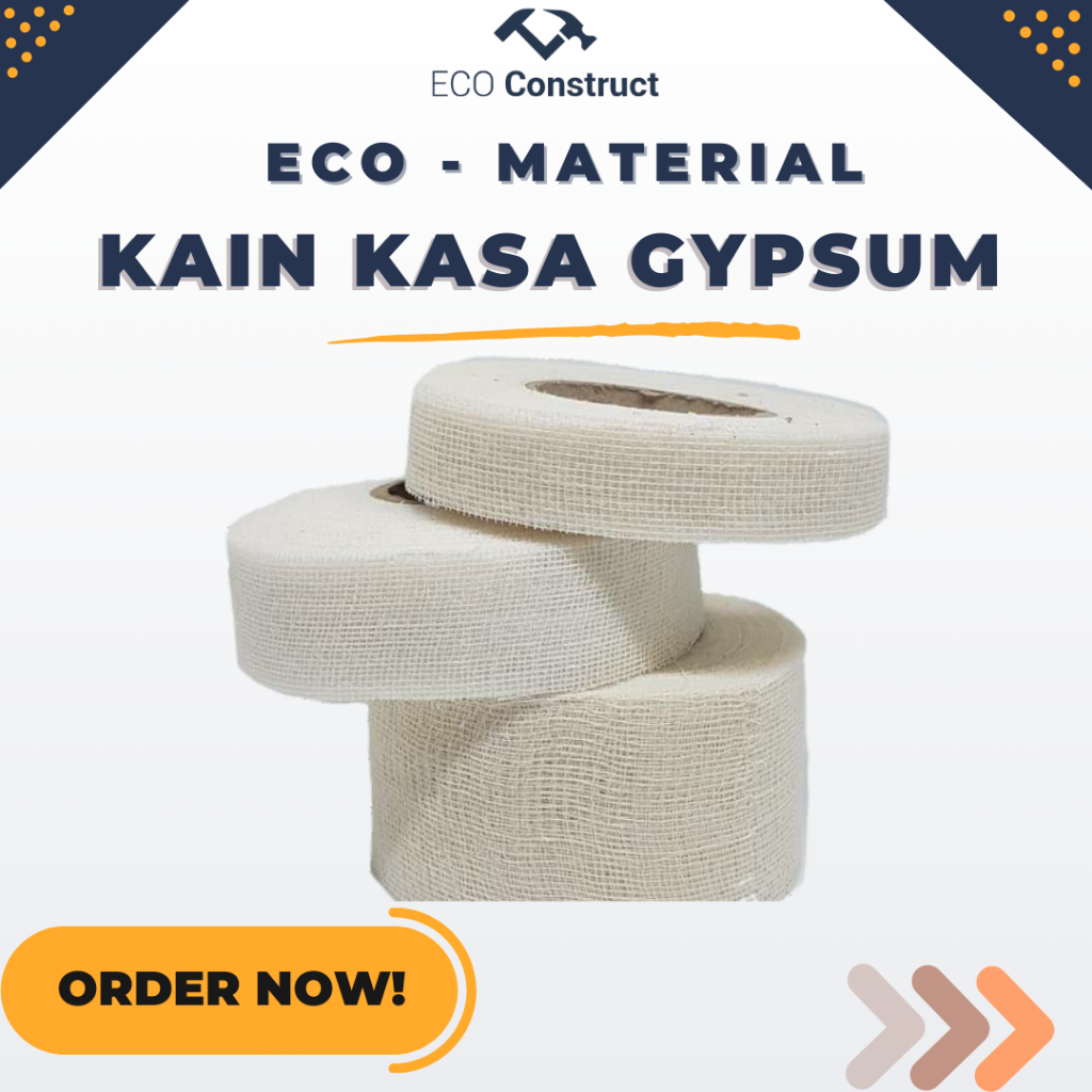 Jual Kain Kasa Gipsum / Kain Gypsum / Lakban Gypsum / Textile Tape / 1 ...