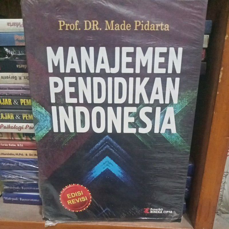 Jual buku manajemen pendidikan Indonesia edisi revisi penerbit rineka ...
