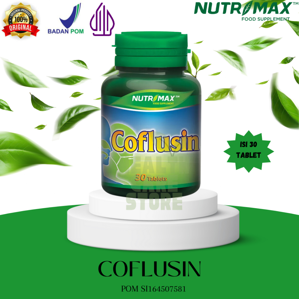 Jual Nutrimax Coflusin Isi 30 Tablet Vitamin Daya Tahan Tubuh Untuk Alergi Sinusitis Shopee