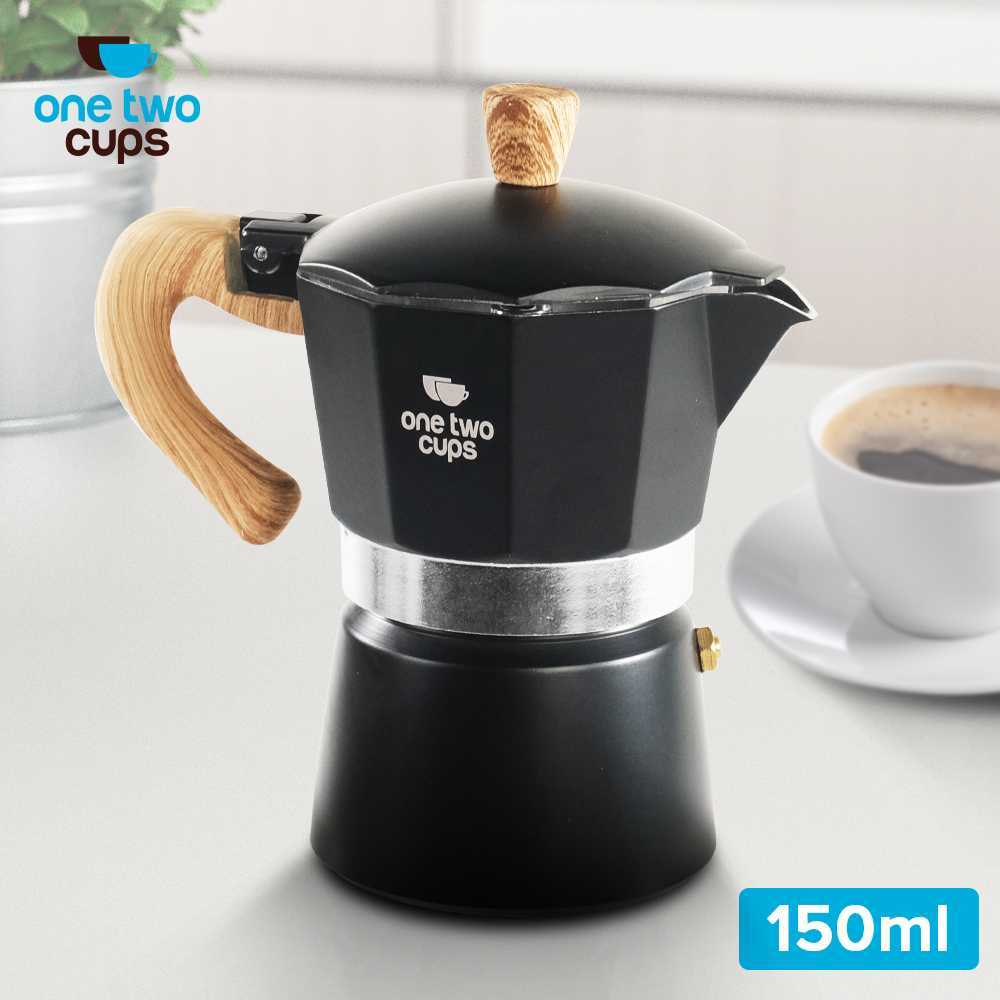 Jual One Two Cups Moka Pot Espresso Coffee Maker Stovetop Teko Kopi ...