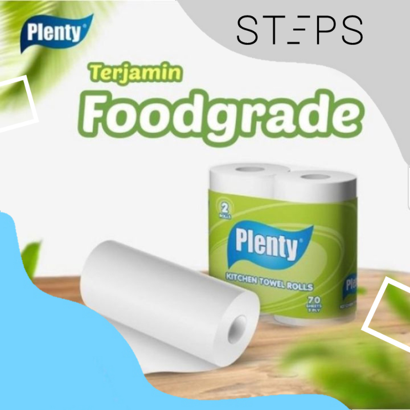 Jual Tissue Plenty Kitchen Towel Plenty isi 2roll Tissu Makan Serap