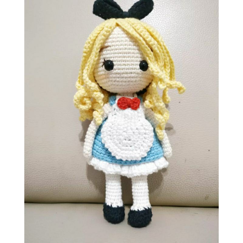 Jual ALICE IN WONDERLAND DISNEY PRINCESS Boneka Rajut Amigurumi Doll ...
