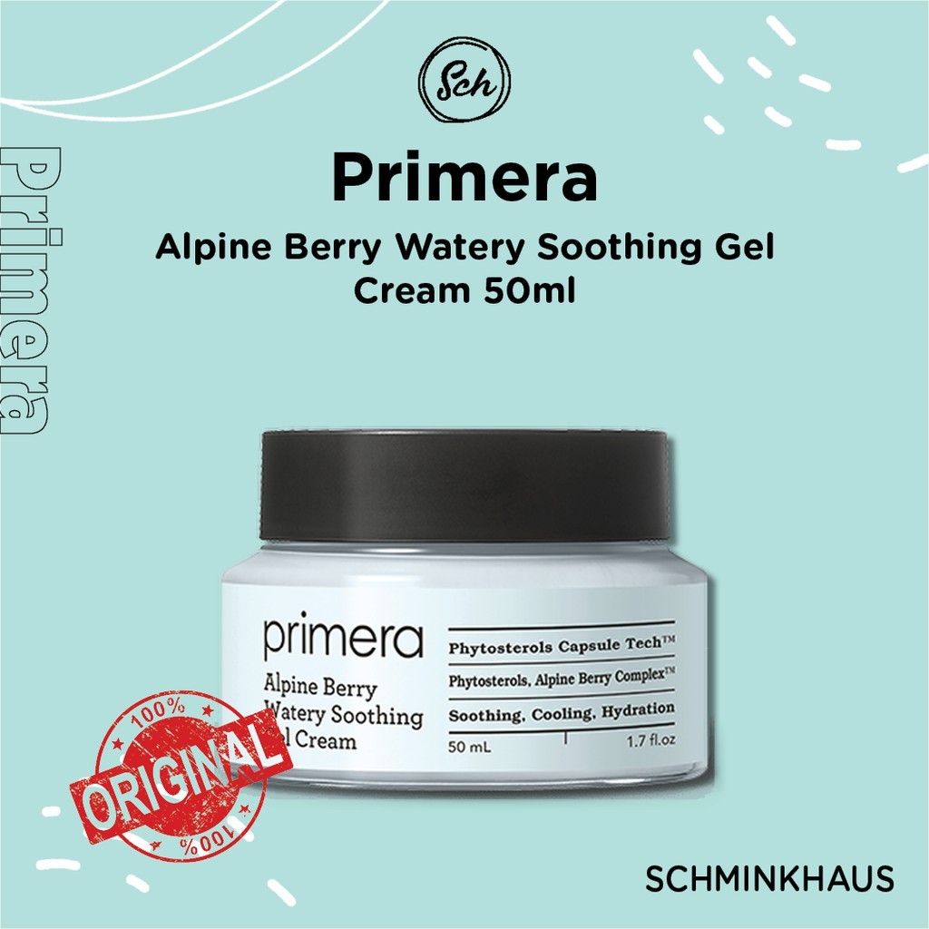 Jual PRIMERA Alpine Berry Watery Soothing Gel Cream 50ml Shopee Indonesia