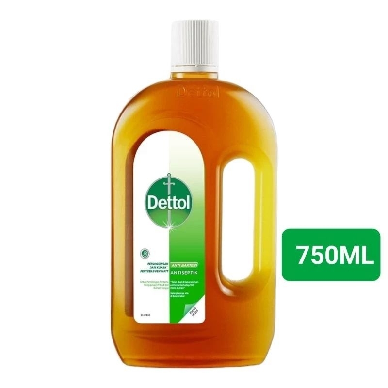 Jual Dettol Antiseptic Liquid 750ml Cairan Antiseptik Disinfektan 750