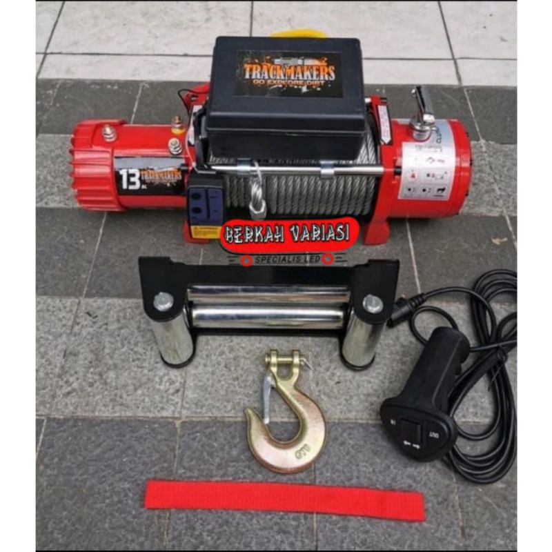 Jual WINCH OFFROAD 4X4 WINCH TRUCMAKERS 13.000 LBS 6.5 TON TALI SELING