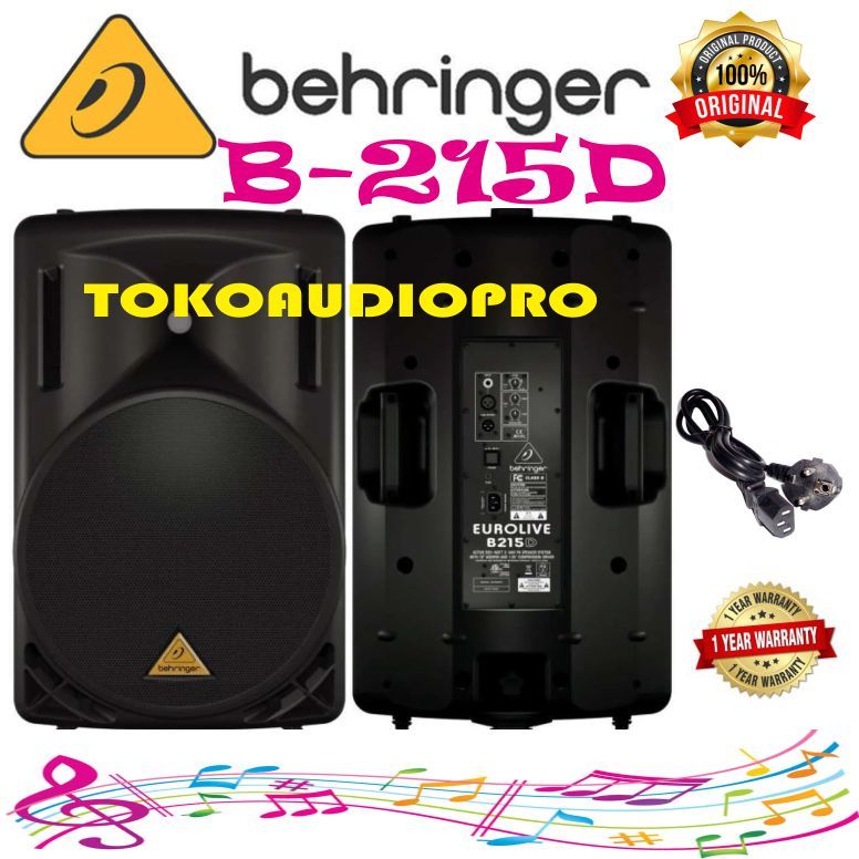 Jual Speaker Behringer B215D Eurolive Active PA Speaker Aktif B215D