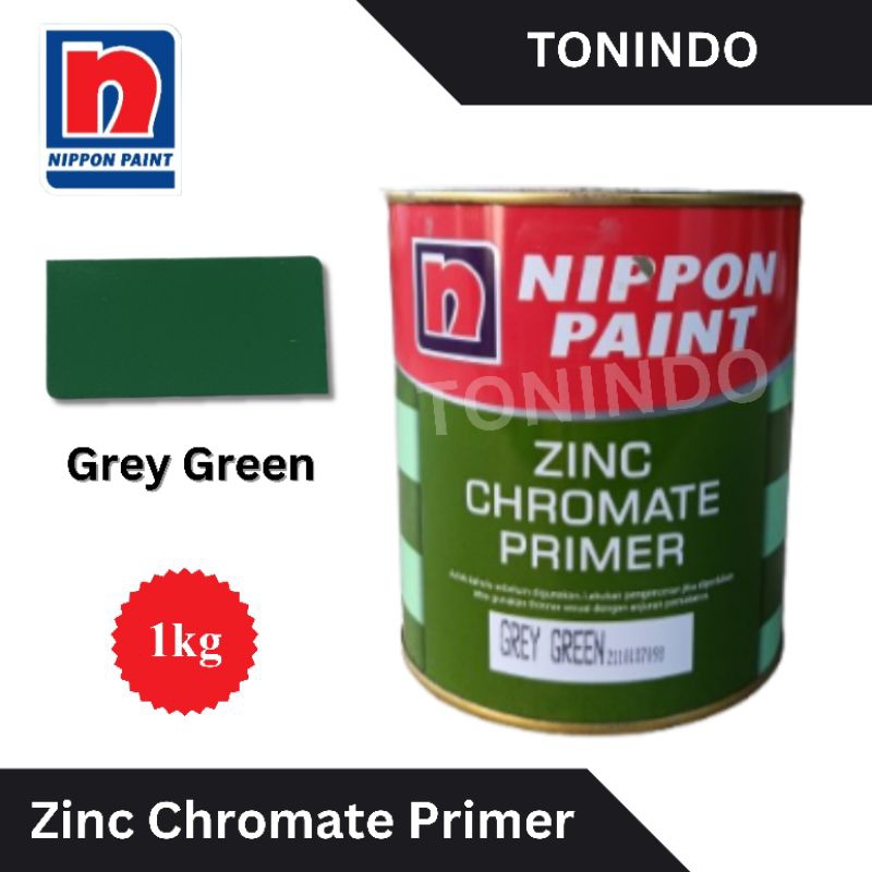 Jual Protective Coating Nippon Zinc Chromate Primer Warna Grey Green