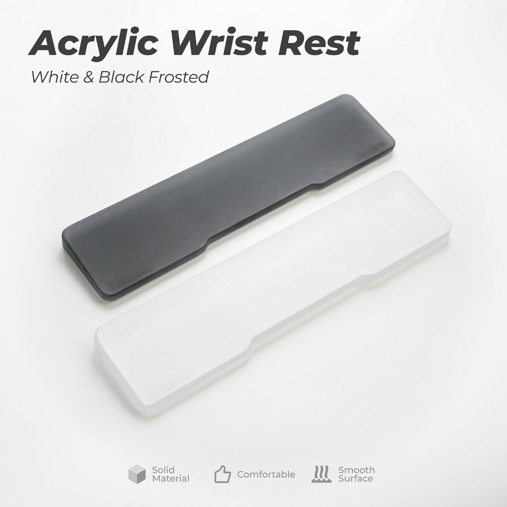 Jual MYNK Acrylic Palm Rest / Wrist Rest Akrilik / Wrist Pad Keyboard