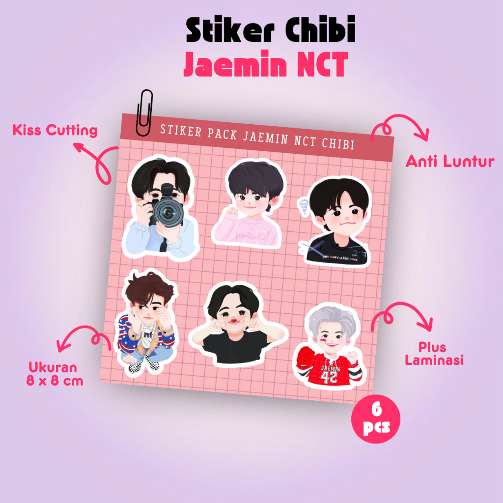 Jual STIKER JAEMIN NCT KARTUN CUTE | Shopee Indonesia