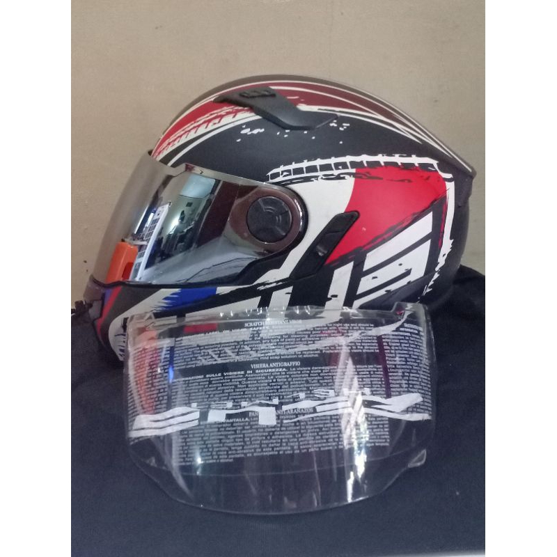 Jual Helm Zeus 813 AN13 Double Visor Kacamata Helm Zeus ZS-813 ZS813