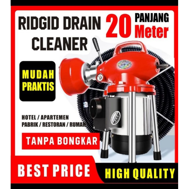 Jual Mesin pembersih saluran air mampet electric drain cleaner machine