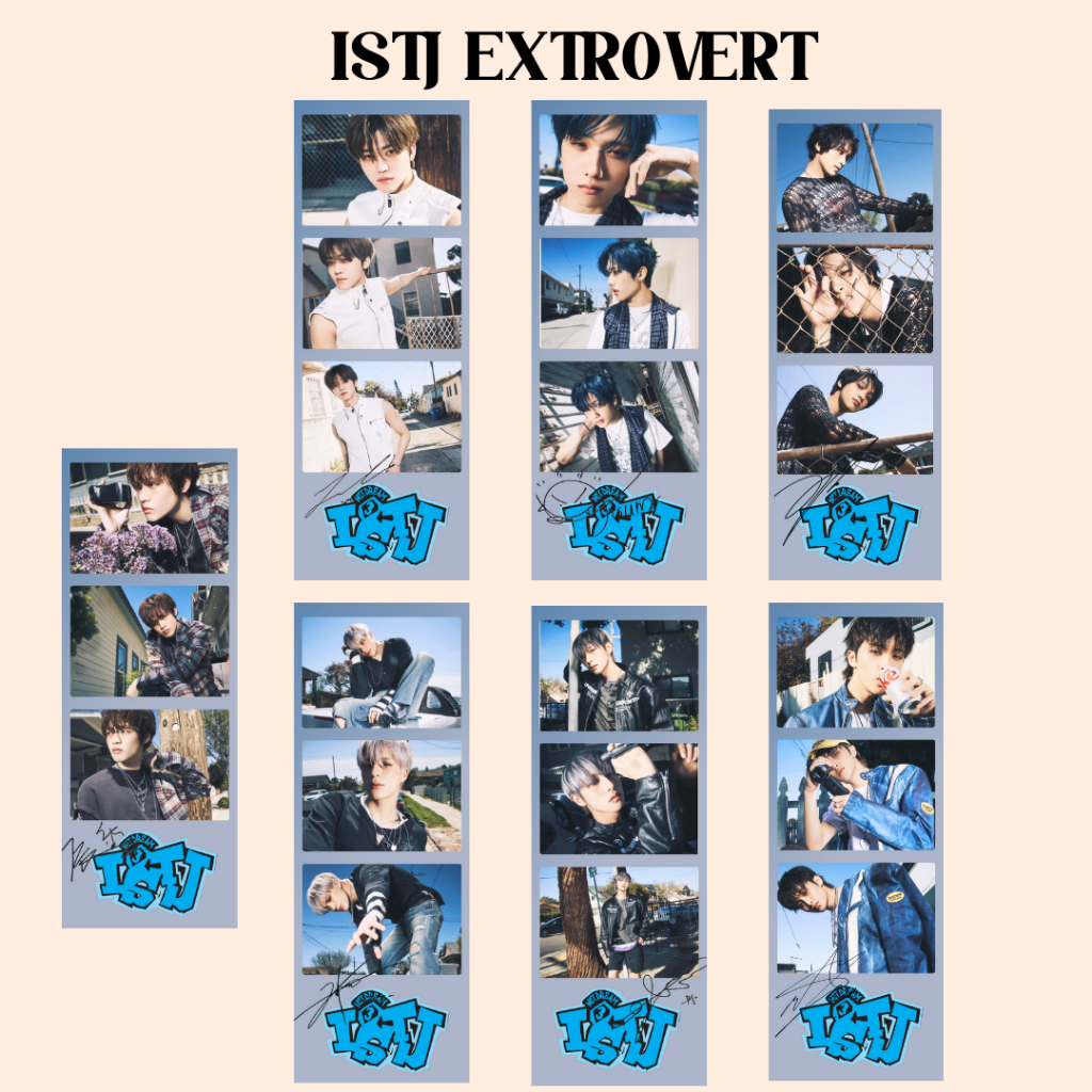 Jual PHOTOSTRIPS NCT DREAM ISTJ EXTROVERT INTROVERT TANDA TANGAN ...