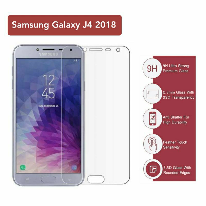 Samsung Galaxy J4+ J4 Screen Protector Promo Protego 3D Compatible