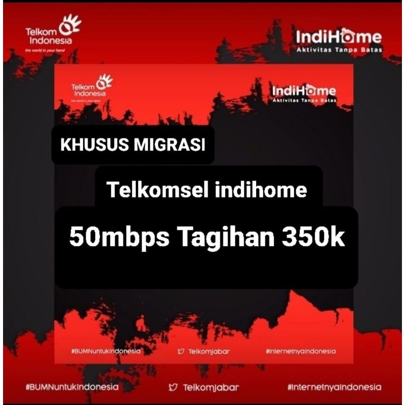 Jual Migrasi Indihome murah Shopee Indonesia