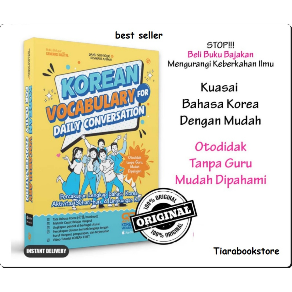 Jual Buku Bahasa Korea - Belajar Korea - Buku Korea - Kamus Korea ...