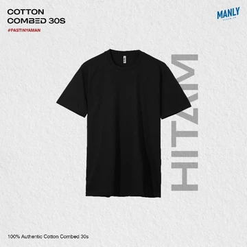 Kaos Polos Premium Cotton Combed 30s Nyaman
